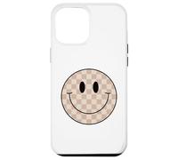 Chemise à Carreaux avec Visage Souriant et Visage Souriant Coque pour iPhone 12 Pro Max