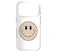 Chemise à Carreaux avec Visage Souriant et Visage Souriant Coque pour iPhone 17 Pro