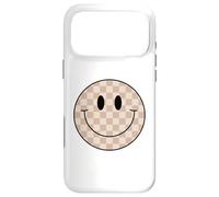 Chemise à Carreaux avec Visage Souriant et Visage Souriant Coque pour iPhone 17 Pro Max