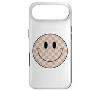 Chemise à Carreaux avec Visage Souriant et Visage Souriant Coque pour iPhone Air