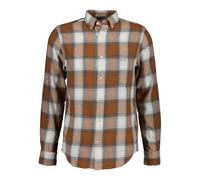 Chemise Ã carreaux en flanelle Gant Windblown Marron XL