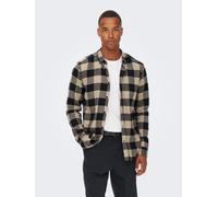 Chemise à carreaux en flanelle ONLY & SONS Chemise de bûcheron à manches longues