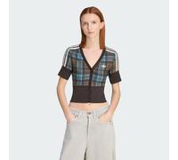 CHEMISE À CARREAUX ET COL EN V AVEC BOUTONS Multicolor XS