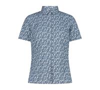CMP - Women's Shortsleeve Shirt with Pattern - Chemisier - 50 - sky blue / space