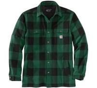 Chemise à carreaux flanelle doublée Sherpa JAC T2XL vert/noir - CARHARTT - S1104911G54XXL Vert G