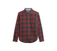 Superdry Lumber Long Sleeve Shirt Rouge 2XL Homme