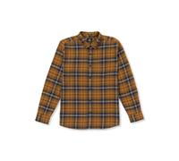 Chemise Ã carreaux manches longues Volcom Caden Marron XS