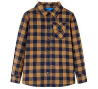 Chemise à carreaux - VIDAXL - 80% coton - Manches longues - Taille 92 5-6 ans