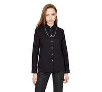 Chemise à chaîne classique Diesel Renell pour femmes noire coton M