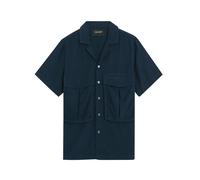 Chemise Ã col Ã revers coton Lyle & Scott Bleu L