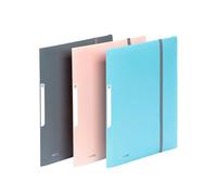 Chemise à élastique 3 rabats A4 Polypropylène Viquel Mineral Modèle aléatoire