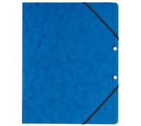 Chemise à élastique sans rabat Exacompta 24 x 32 cm - bleue