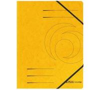 Chemise À Élastiques A4 Jaune Herlitz Easy Orga X 5