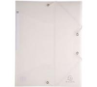 Chemise 3 Rabats A Elastique En Pp Translucide Assortis