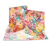 Herma — Chemise à élastiques 'Peinture' A4 en carton, motif artistique pour enfants