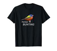 Chemise à fanions Peinte Bird Watcher Cardinal Canari Finch T-Shirt