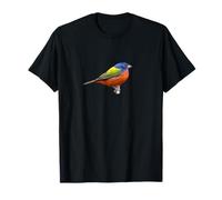 Chemise à fanions Peinte Bird Watcher Cardinal Canari Finch T-Shirt