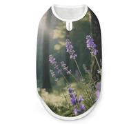 Chemise à fleurs pour chien et chat de petite et moyenne taille, tissu doux extensible et protection UV, vêtements toutes saisons pour la promenade