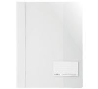 Chemise à lamelle extra large, A4+, PVC, blanc