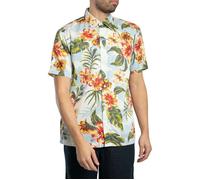 Superdry & Co Chemise bleu clair / jaune / rouge / blanc, Taille XXL