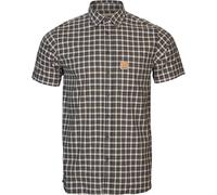 Chemise à manches courtes Härkila Fjell Naval Blue Check L