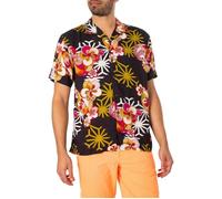 Chemise À Manches Courtes Hawaiian Resort - SUPERDRY - Homme - Multicolore - Gris - Regular - Col chemise XL
