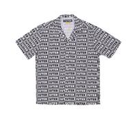 Chemise A Manches Courtes Homme Panneau S/s Chemise Blanc WHITE XL