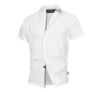 Chemise à manches courtes Indicode pour hommes chemise Maribo à manches...
