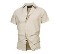 Chemise à manches courtes Indicode pour hommes chemise Maribo à manches...