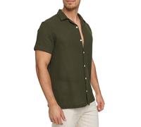 Chemise à manches courtes Indicode pour hommes chemise pour hommes INCosby...