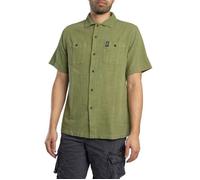 Superdry Merchant Textured Short Sleeve Shirt Vert S Homme