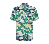 Chemise À Manches Courtes Tissée Pour Hommes (20717504 BB) Lemon Drop, 2XL-6XL