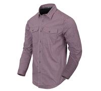 Chemise Covert Concealed Carry Helikon - Scarlet Flame Checkered XS