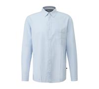 Chemise Ã manches longues avec col italien et imprimÃ© all-over s.Oliver Bleu L