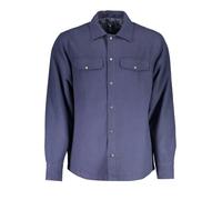 Chemise à manches longues GANT pour homme - Bleu - Coupe Regular - Col chemise L