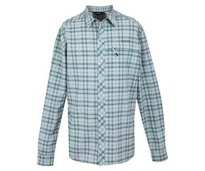 Chemise à Manches Longues Homme Regatta Travel Pack Away Iceberg Check, M