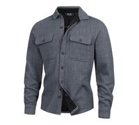 Chemise à manches longues Indicode pour hommes chemise à roues veste de trans...