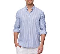 Chemise à manches longues Indicode pour hommes chemise en brayden chemise à...