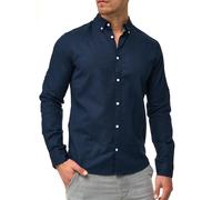 Chemise à manches longues Indicode pour hommes chemise en brayden chemise à...