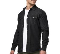 Chemise à manches longues Indicode pour hommes chemise Mike chemise en jean d...