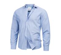 Chemise à manches longues Kronstadt pour hommes KSJohan chemise Oxford à...