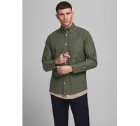 Chemise à manches longues pour hommes JACK&JONES coupe ajustée Twill business JJ