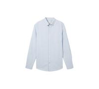 Chemise Ã manches longues Tom Tailor Oxford Bleu M