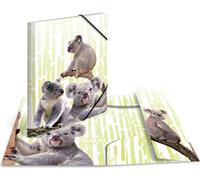 Chemise à rabats HERMA Animaux exotiques A3 Famille koala