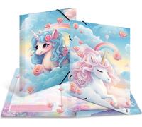 Chemise à rabats HERMA "Happy Unicorns" Carton DIN A3