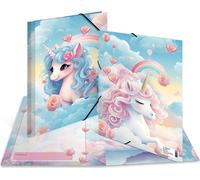 Chemise à rabats HERMA "Happy Unicorns" Carton DIN A4