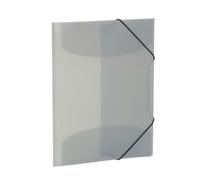 Chemise à rabats HERMA PP DIN A4 gris-translucide