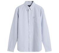 Chemise à rayures Fred Perry Oxford Bleu M