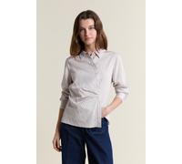 Chemise à rayures style cache-coeur - Cornaline Ray - M - Beige - Femme - Etam