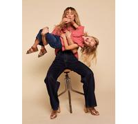 ENVIE DE FRAISE Chemise à Volants Fille Capsule mère-Fille Vieux Rose 3A